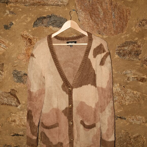 SEROYA Womens XL Shaggy Sweater - Picture 2 of 4